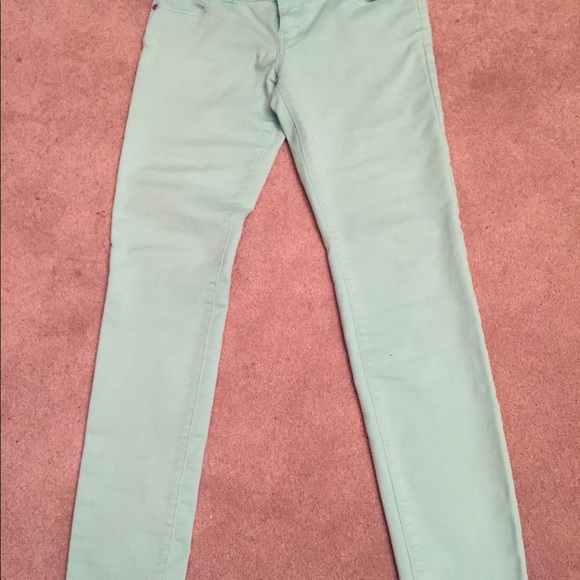 Celebrity Pink Jeans Aqua Sz 7 - Picture 3 of 4